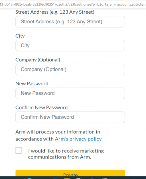 Registration Subsections (Continue)