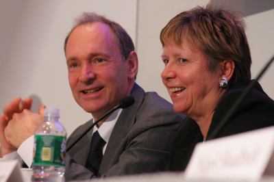 Tim Berners-Lee and Wendy Hall