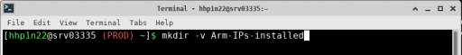 Arm IPs install directory