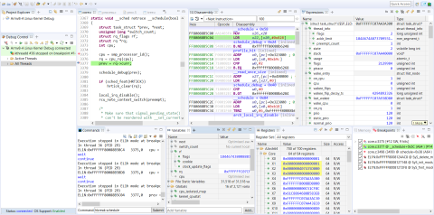 Arm Development Studio UI